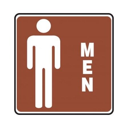 RESTROOM SIGNS 10 X 10 PLASTIC UNIT MRST572VP